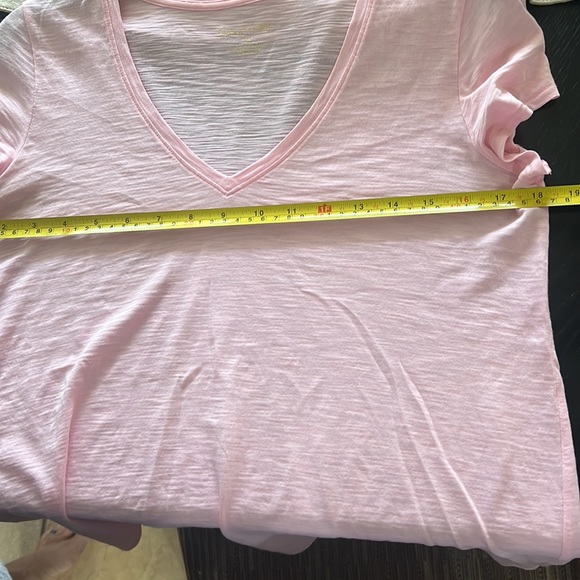 Like New! Etta V-Neck Top in Light Pink, XS - Picture 5 of 6